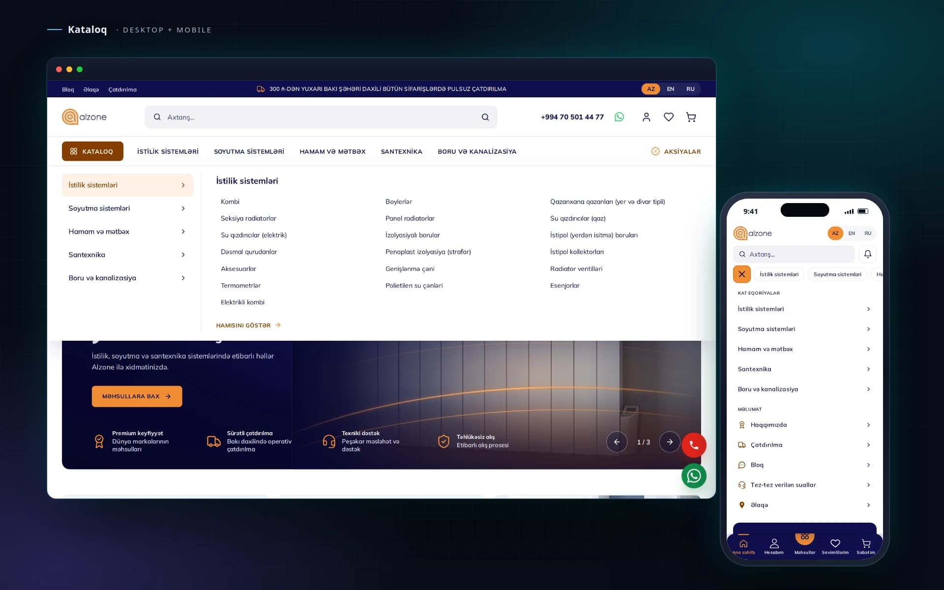 Alzone — Shop für Heizung, Sanitär und Rohrsysteme — 4