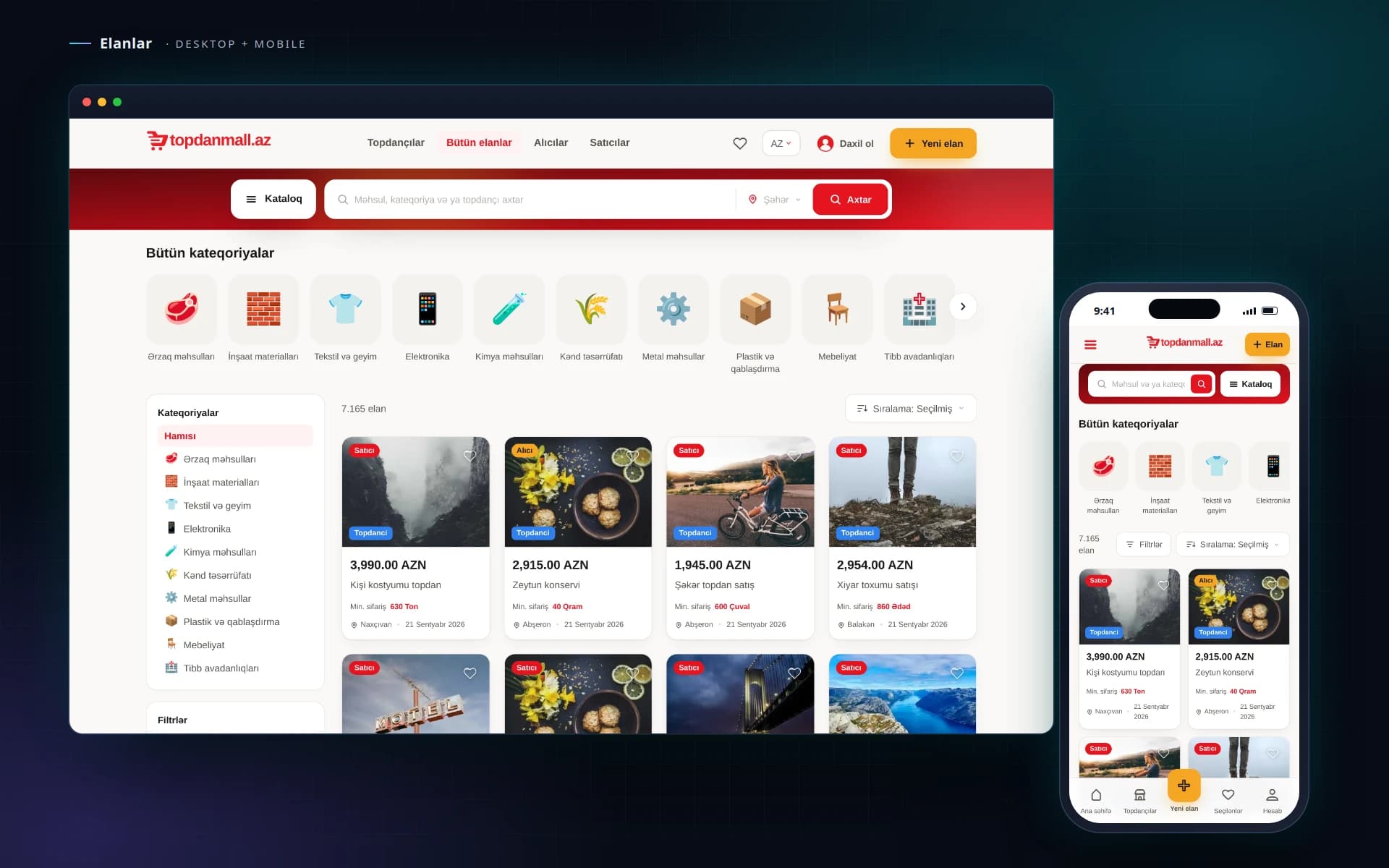 TopdanMall — topdan alış-veriş elanları platforması — 2
